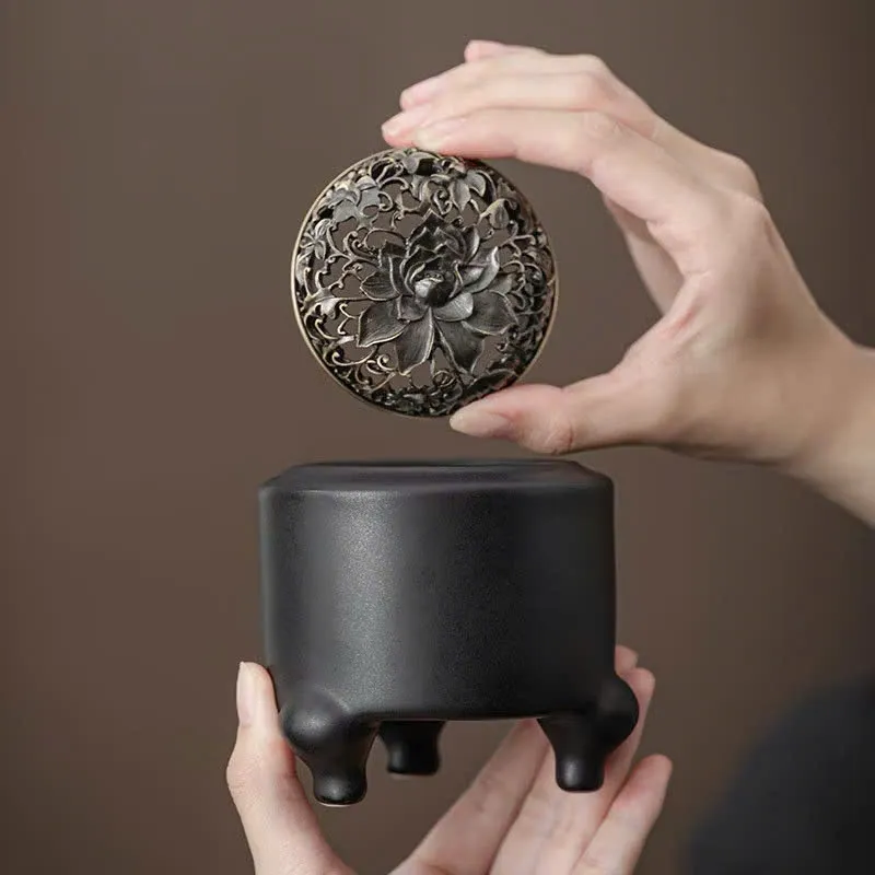 Electric Agarwood Burner – 520°C High Heat Ceramic Oud Burner (New Generation)